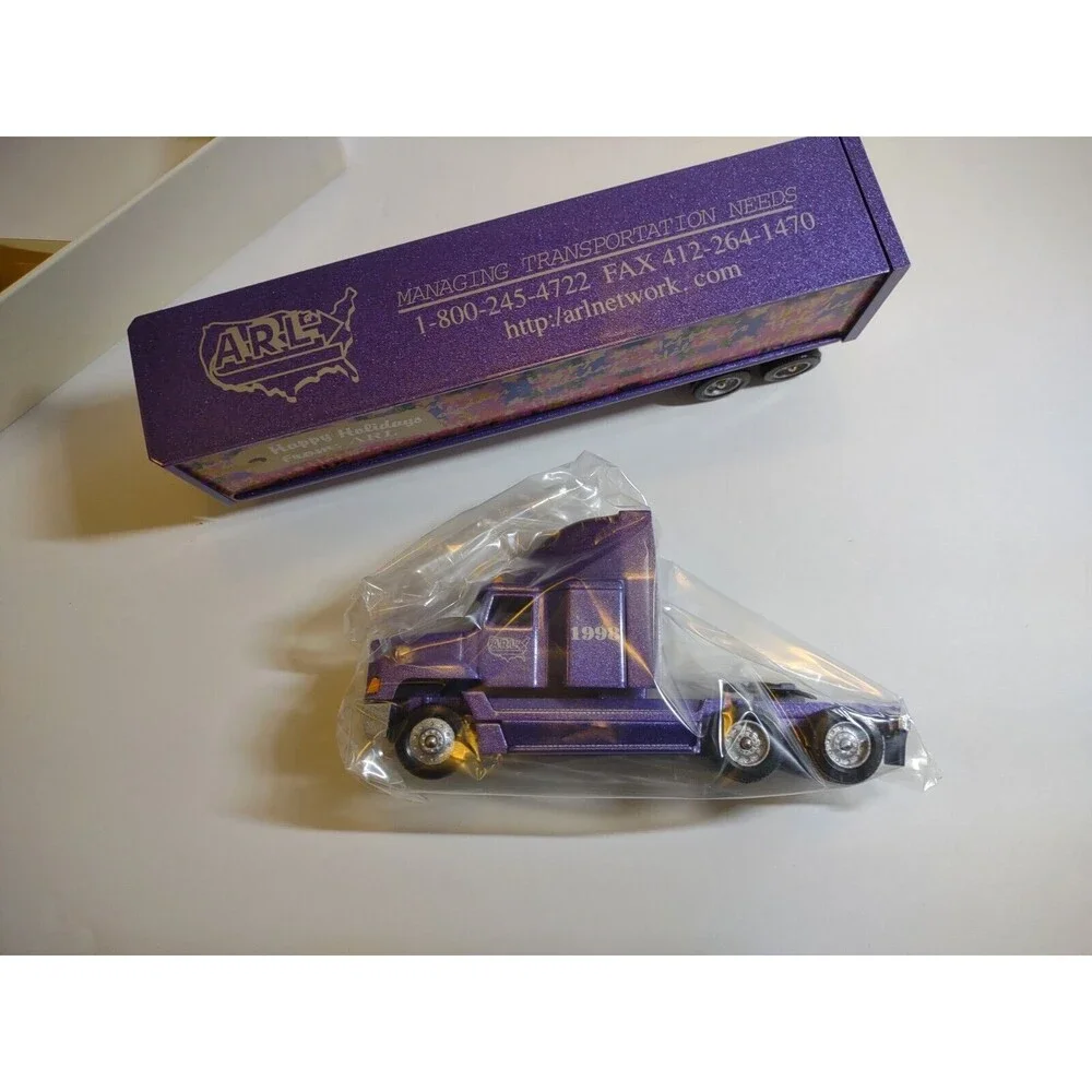 Winross Diecast Tractor Trailer Big Rig Truck 1998 Happy Holidays ARL Transport